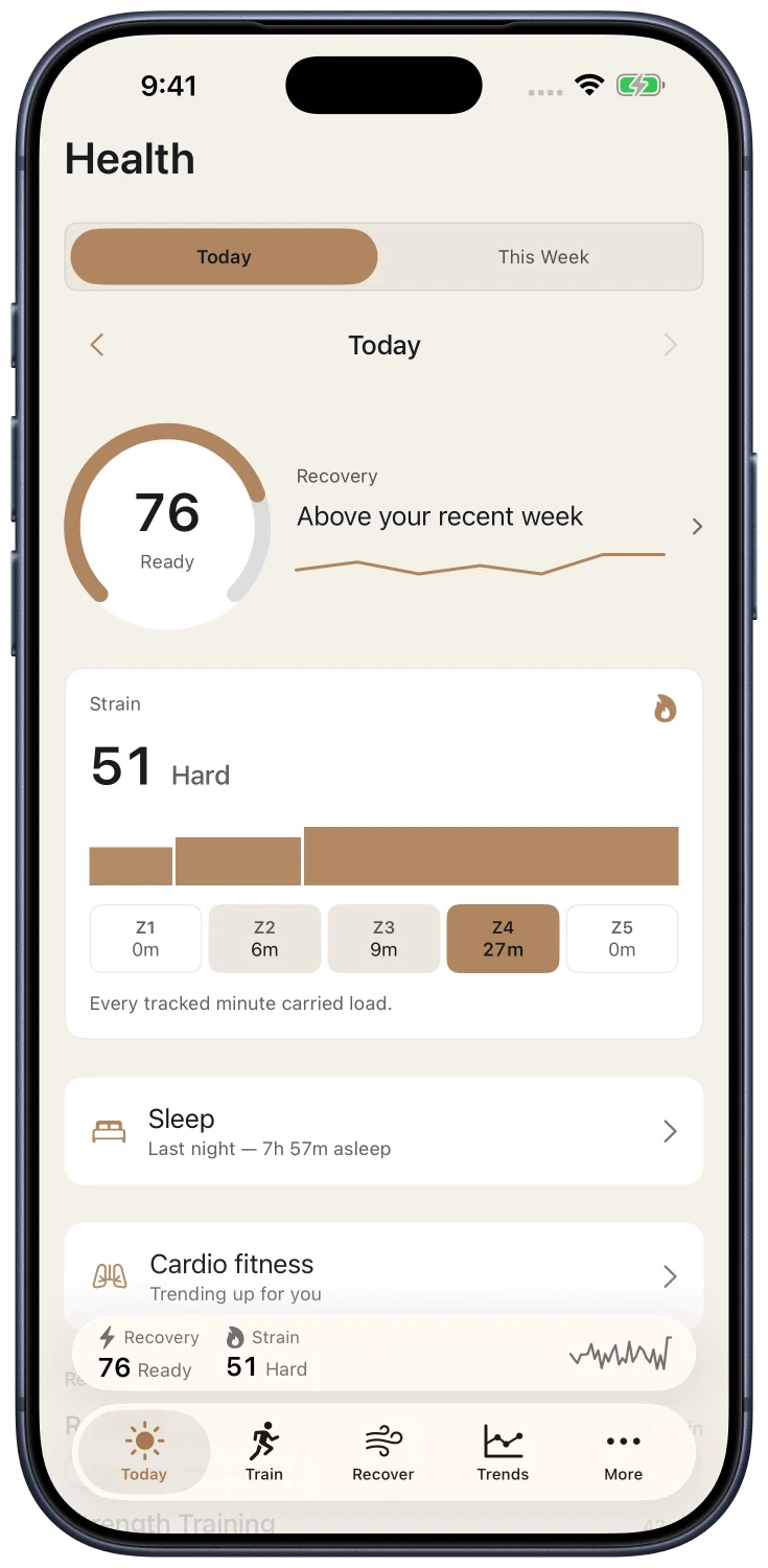 AirBridge Health product screen